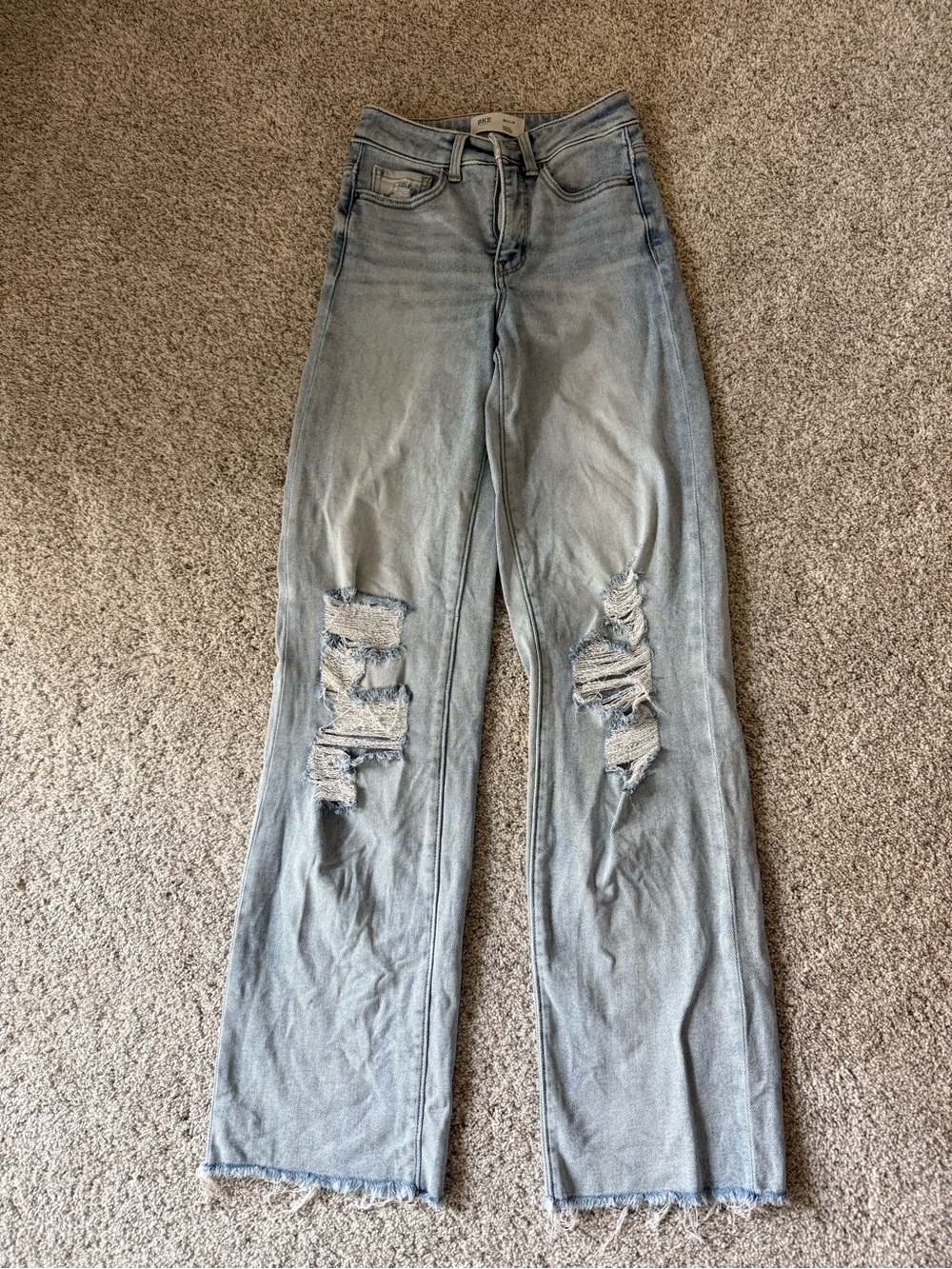 BKE Billie wide leg jeans 24x34